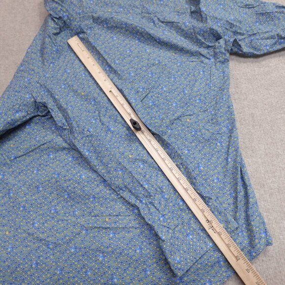 Original Stitch Shirt 2XL Blue All Over Print Pikachu Surfing Made in Japan - Picture 10 of 11